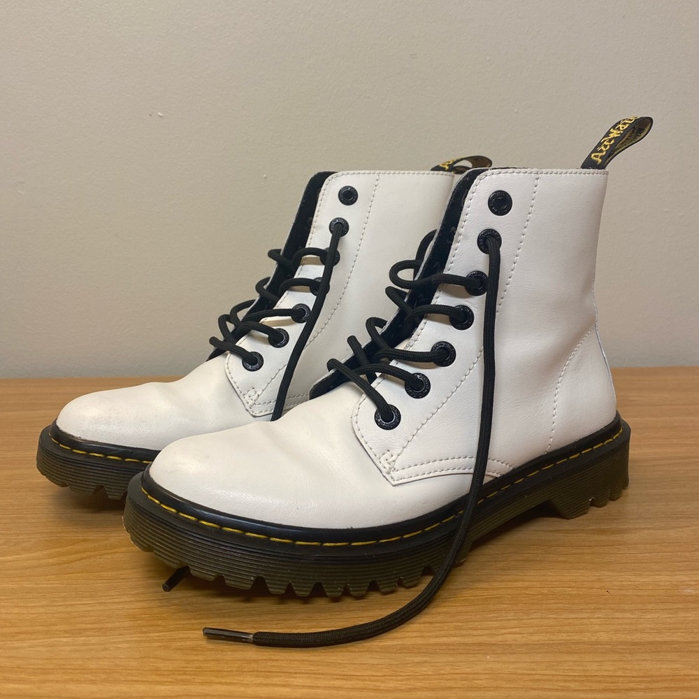 White Dr. Marten’s!
